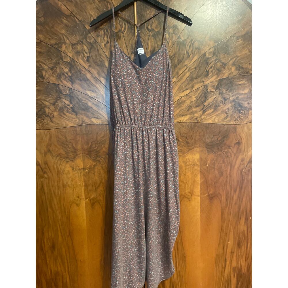 PRANA Ayla Midi Dress w Padded Shelf Bra Size Medium M SUSTAINABLE RECYCLED - Picture 5 of 7